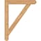 Ekena Millwork Traditional Craftsman Smooth Bracket, Western Red Cedar, 3 1/2"W x 28"D x 36"H BKT04X28X36TRA04SWR - alternate 2